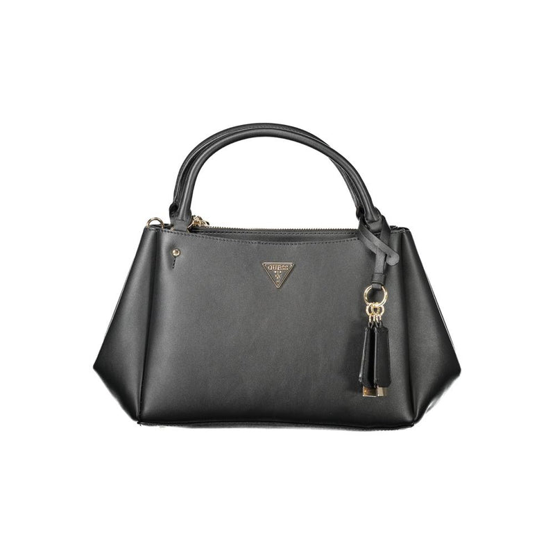 Guess Jeans Black Polyethylene Handbag - Chic and Versatile