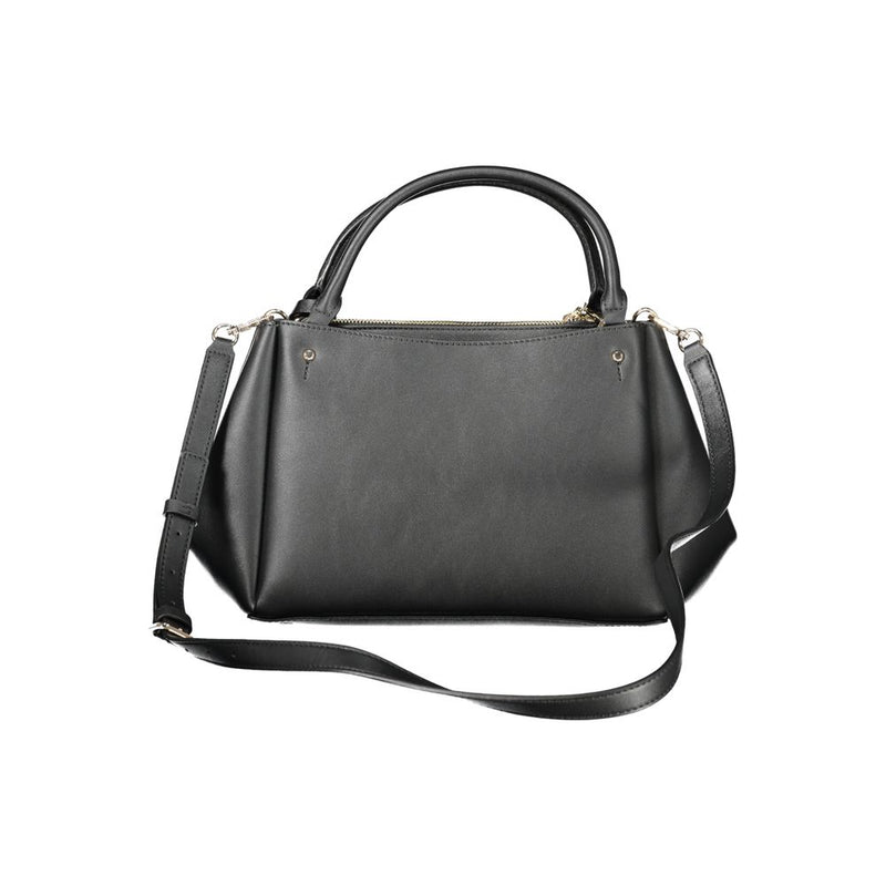 Guess Jeans Black Polyethylene Handbag - Chic and Versatile