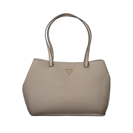 Sac à main Guess Jeans en polyéthylène beige