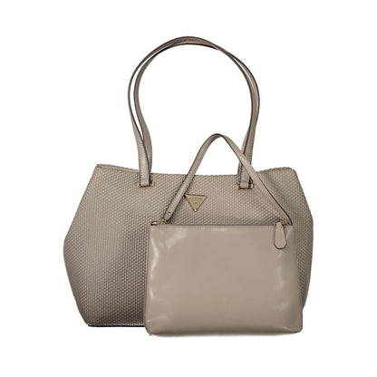 Sac à main Guess Jeans en polyéthylène beige