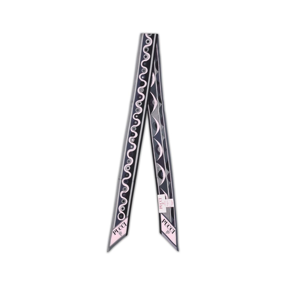 Écharpe en soie imprimée Emilio Pucci