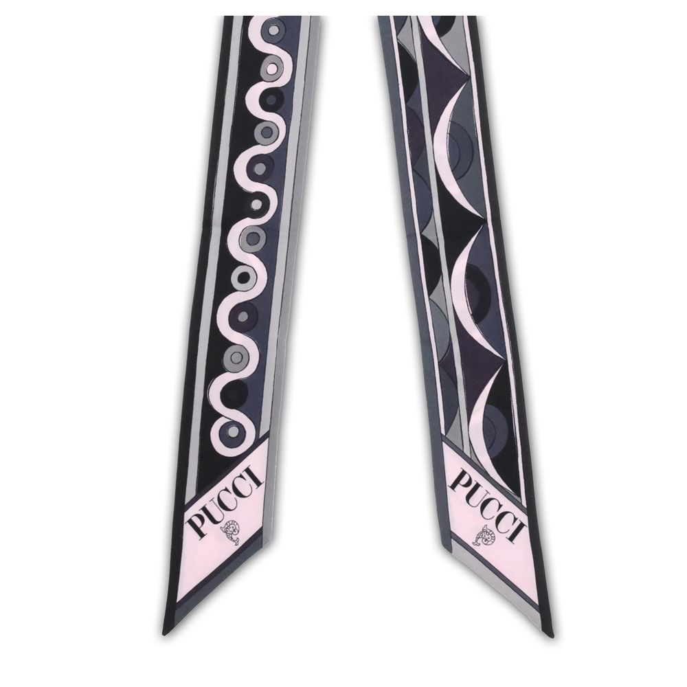 Écharpe en soie imprimée Emilio Pucci