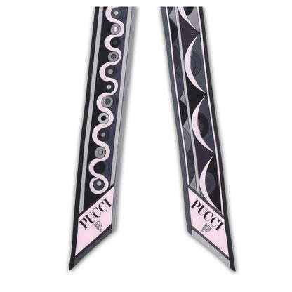 Écharpe en soie imprimée Emilio Pucci