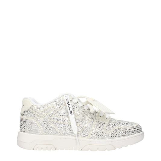 Baskets basses en cuir beige clair