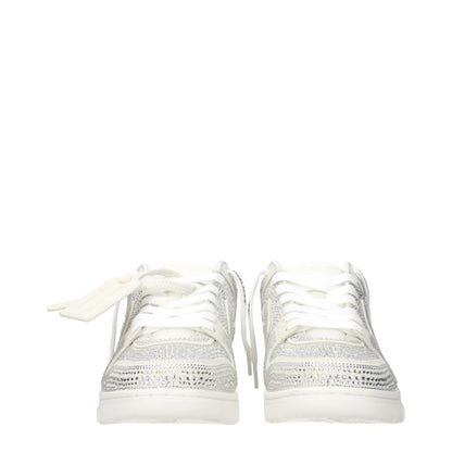 Baskets basses en cuir beige clair