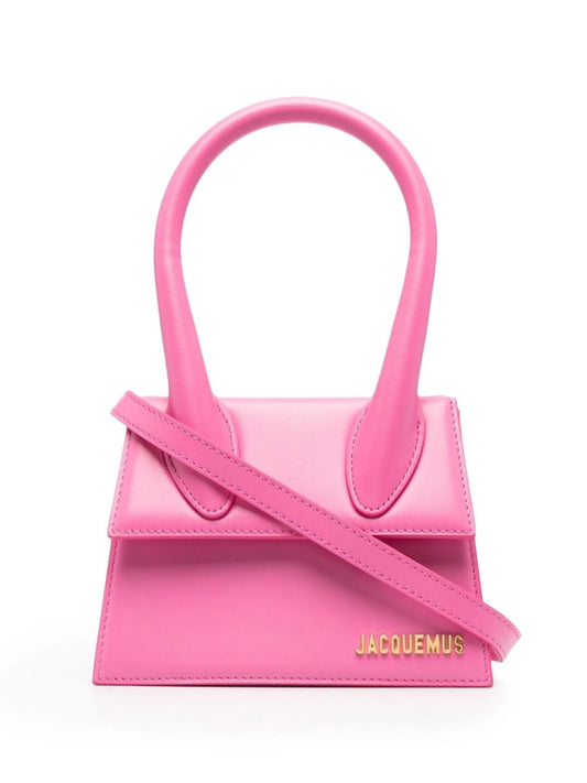 Jacquemus Roze Le Chiquito Moyen Tas