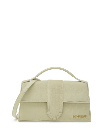 Jacquemus beige getextureerde Le Grand Bambino tas