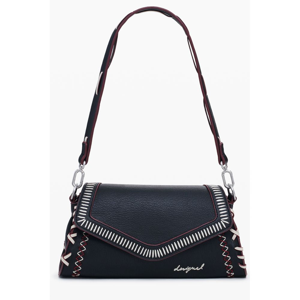 Sac à main Desigual Manhattan Pespuntes Zarauz Noir pour Femme