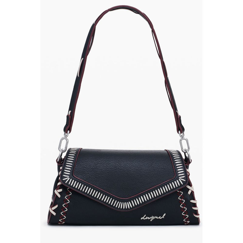 Sac à main Desigual Manhattan Pespuntes Zarauz Noir pour Femme