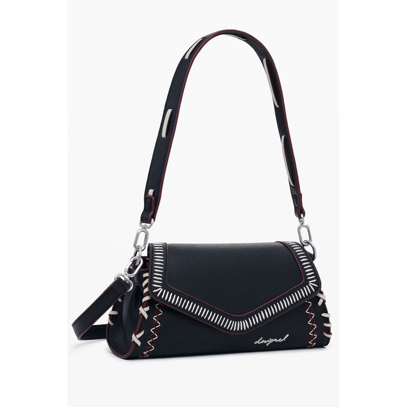 Sac à main Desigual Manhattan Pespuntes Zarauz Noir pour Femme