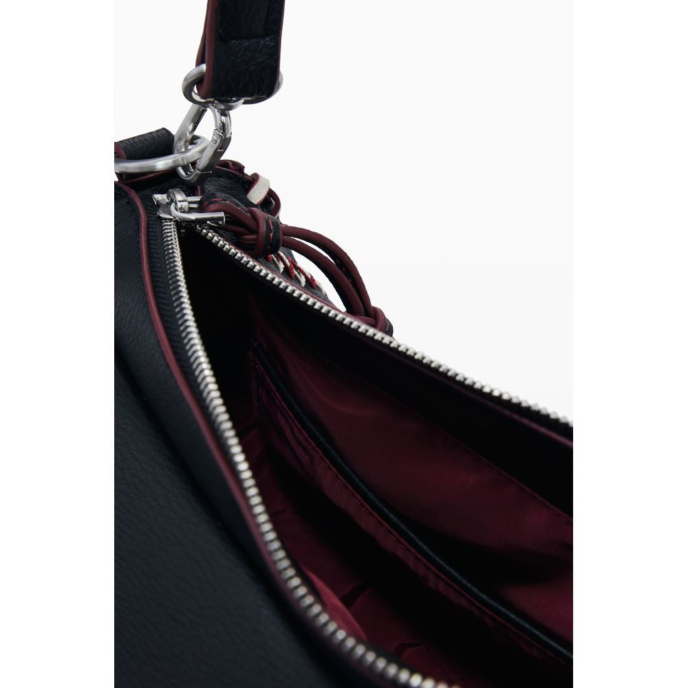Sac à main Desigual Manhattan Pespuntes Zarauz Noir pour Femme