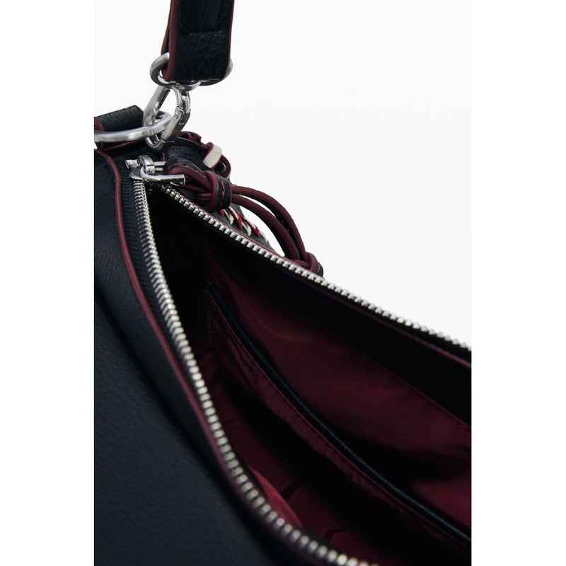Sac à main Desigual Manhattan Pespuntes Zarauz Noir pour Femme
