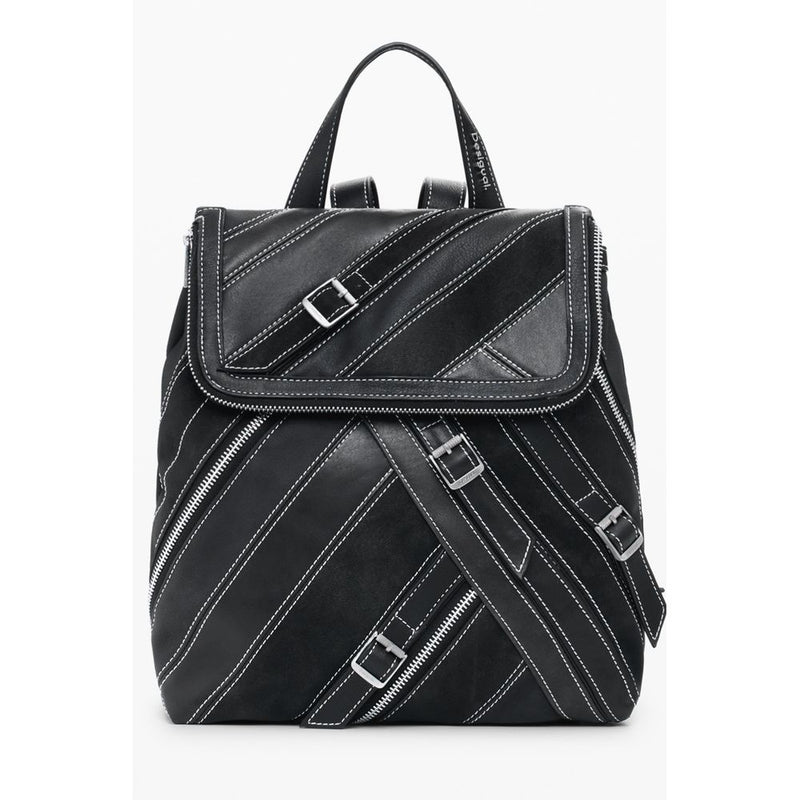 Sac à dos Desigual Fibonacci Hampton Noir en Polyéthylène pour Femmes