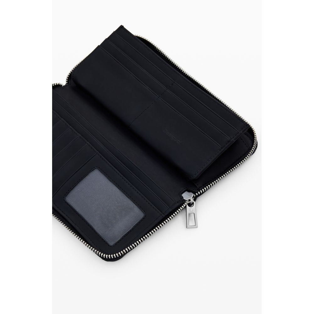 Desigual Fibonacci Fiona Black Polyethylene Women's Wallet