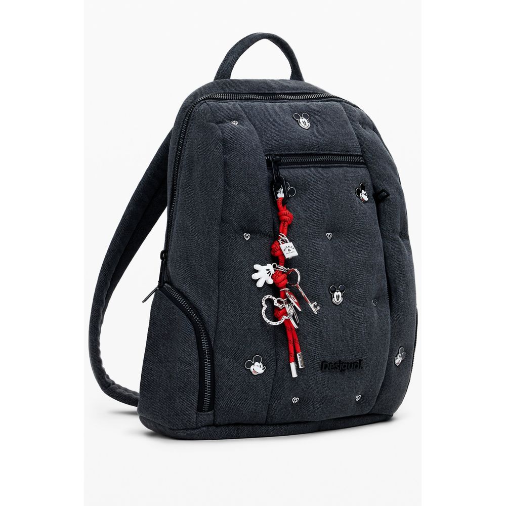 Desigual grijze polyester dames rugzak