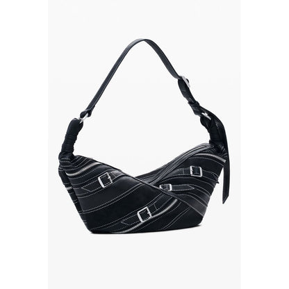 Desigual Zwarte Polyethyleen Dames Handtas