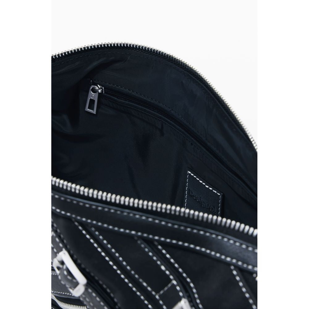 Desigual Zwarte Polyethyleen Dames Handtas