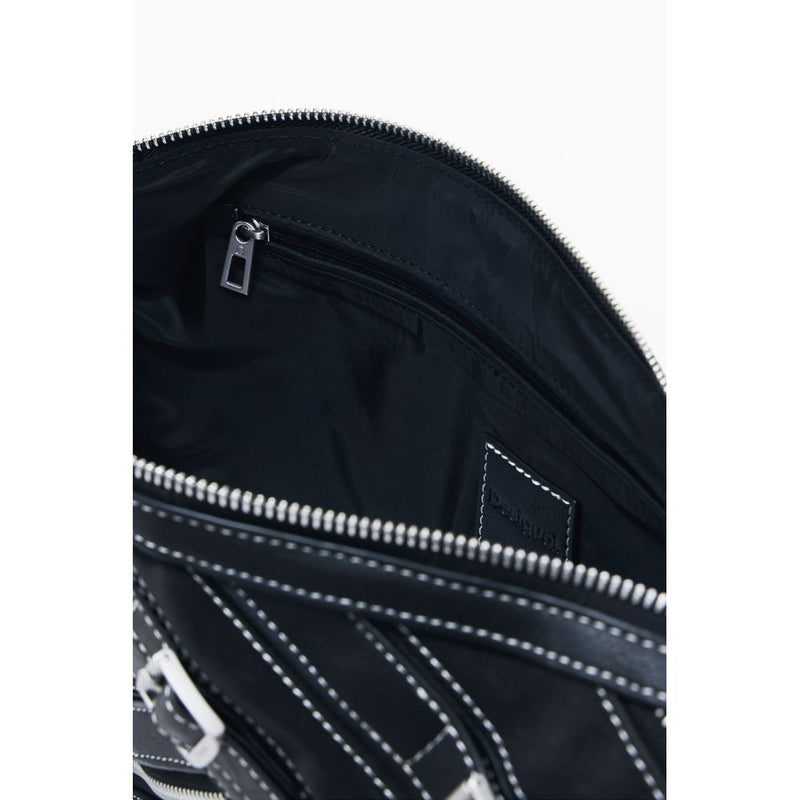 Desigual Fibonacci Munster 2.0 Sac à main noir pour femmes