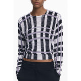 Desigual White Viscose Women Sweater - Élégant et Confortable