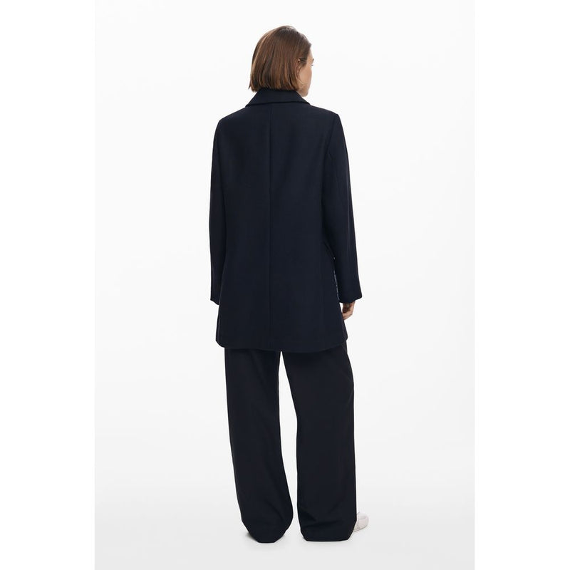 Desigual Black Cotton Women Jacket - Élégante et Pratique