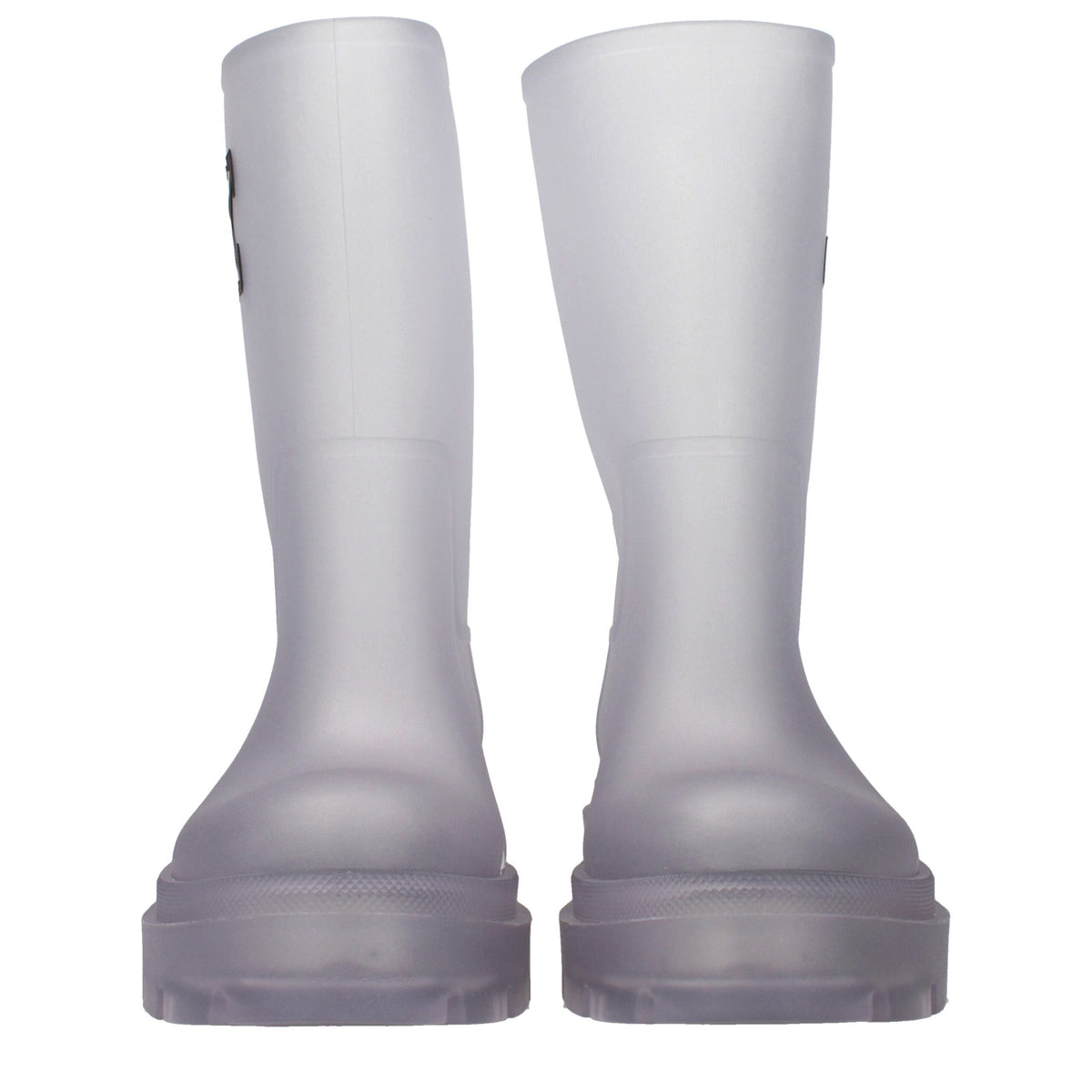 Off-White Transparent PVC Ankle Boots - Luxury Footwear