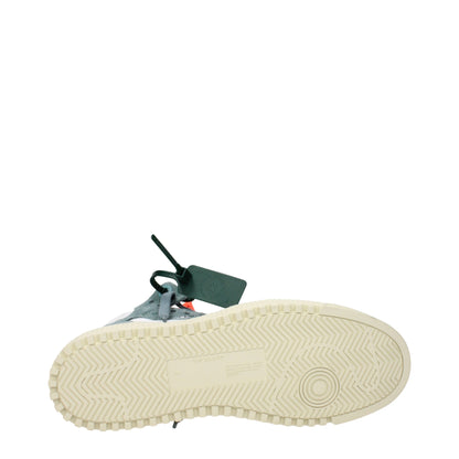 Baskets montantes en tissu blanc cassé