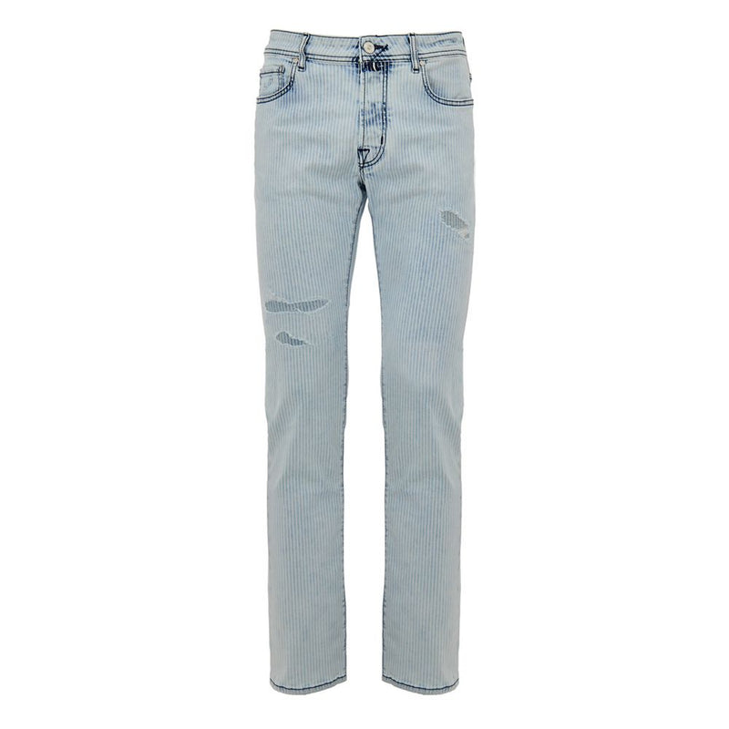 Jacob Cohen Blue Cotton Skinny Jean - Stylish & Comfortable Fit