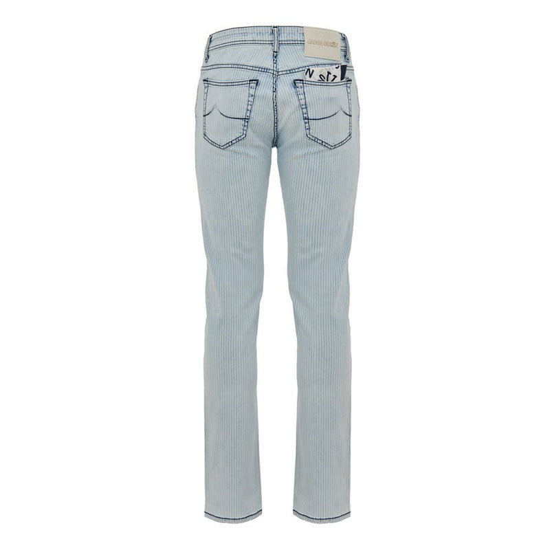 Jacob Cohen Blue Cotton Skinny Jean - Stylish & Comfortable Fit
