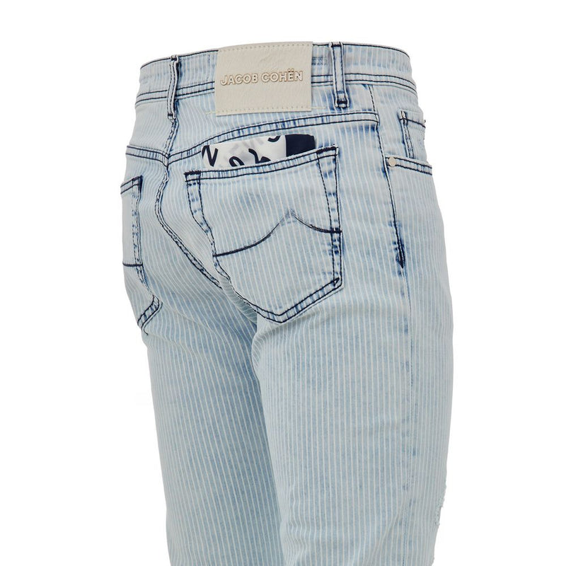 Jacob Cohen Blue Cotton Skinny Jean - Stylish & Comfortable Fit