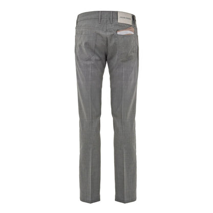 Jacob Cohen Gray Wool Pant
