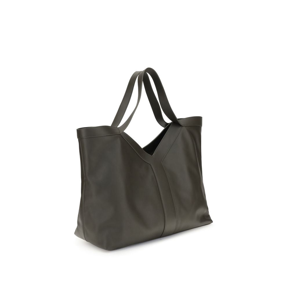 Sac Y Oversized en cuir de Saint Laurent
