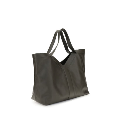 Sac Y Oversized en cuir de Saint Laurent