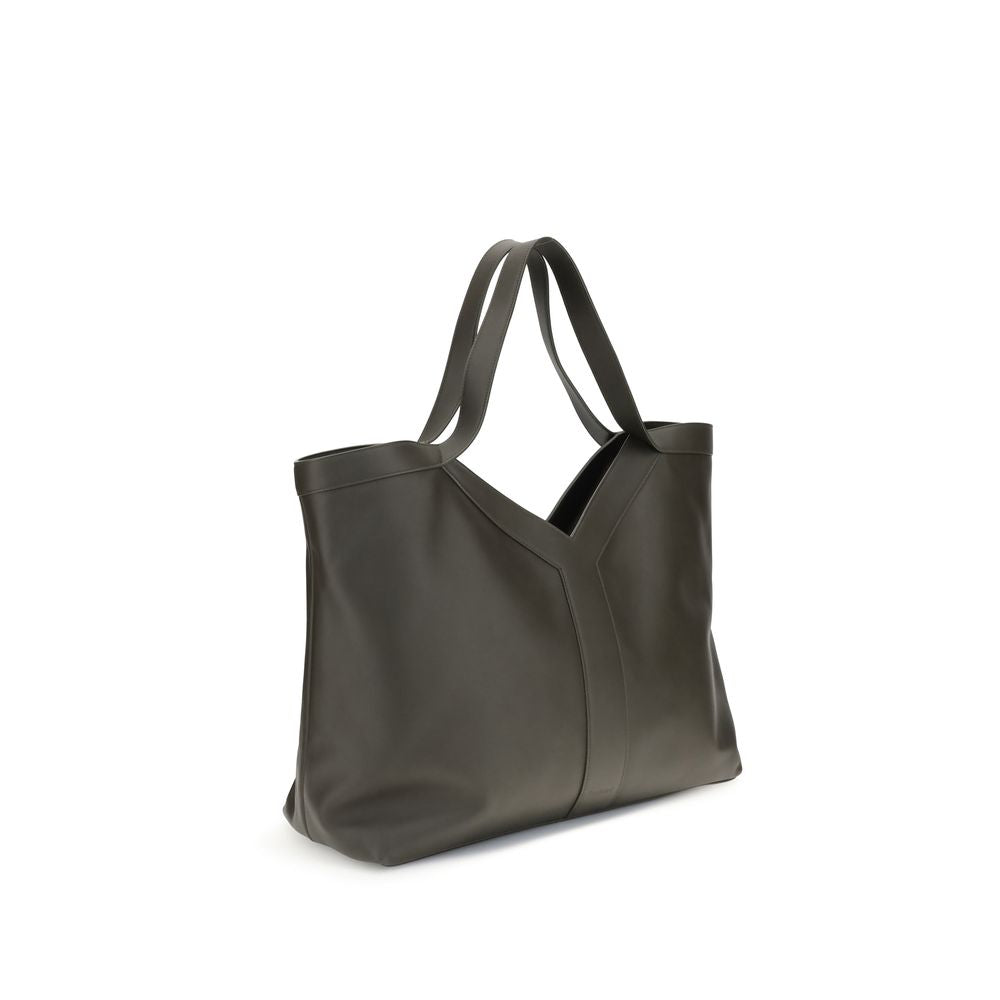 Sac Y Oversized en cuir de Saint Laurent
