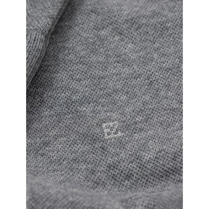 ZEGNA Gray Cotton Sock