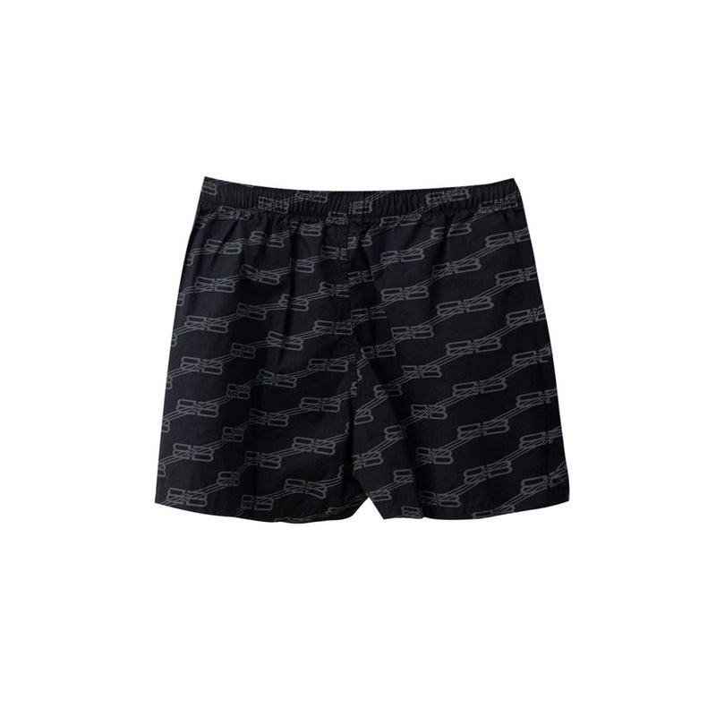 Balenciaga Bermuda Shorts en Coton Noir - Élégance et Confort