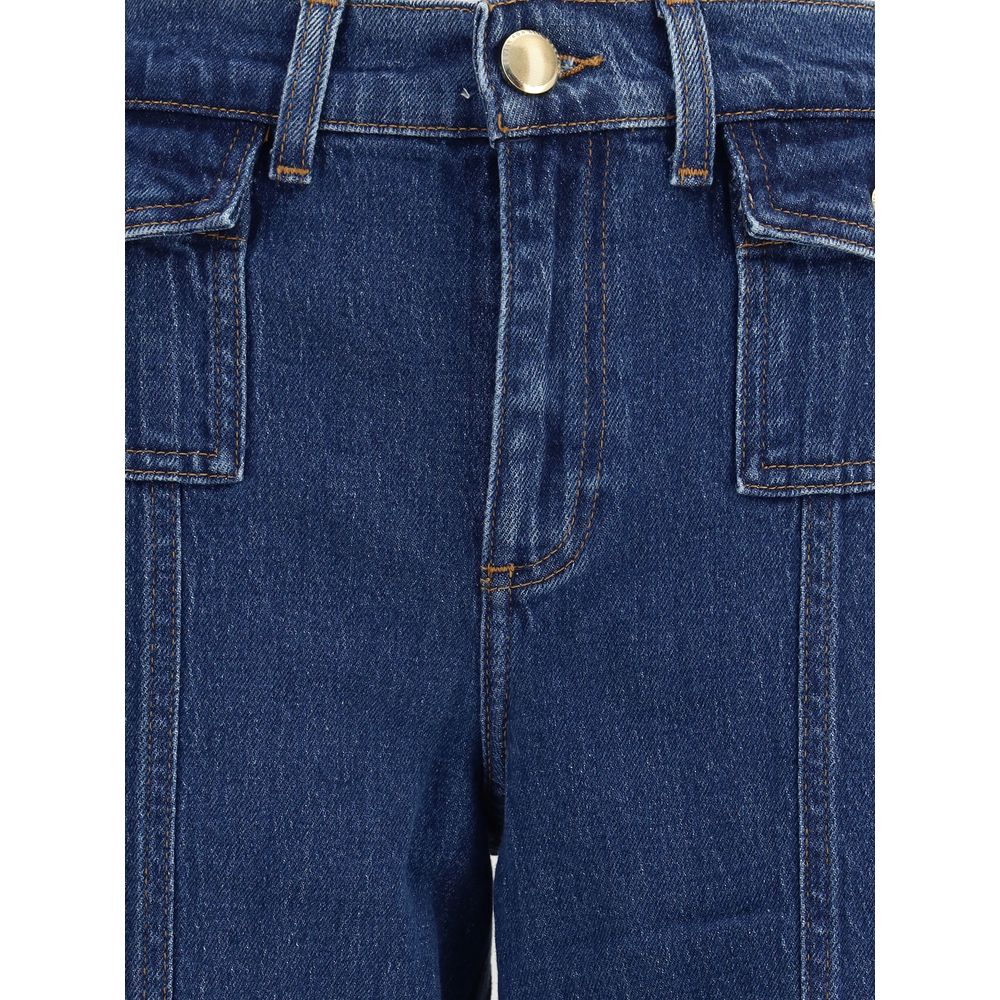 Jeans taille haute 7FOR Lotta