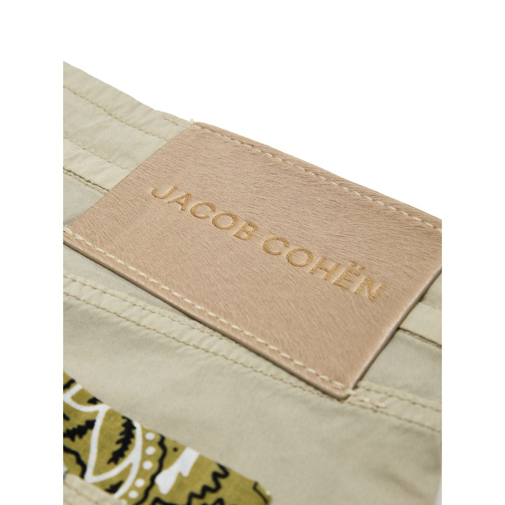 Pantalon Beige en Coton Jacob Cohen Pharrell