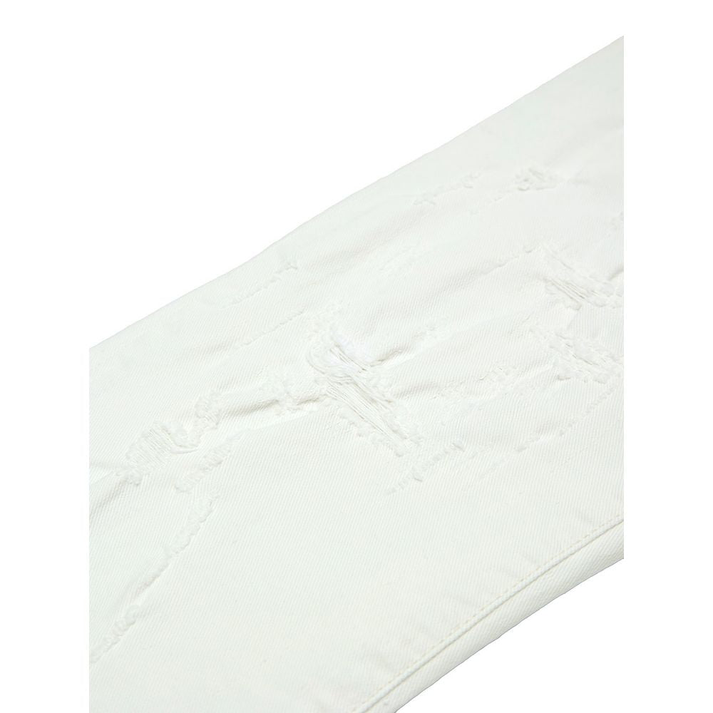 Jean Skinny Blanc Jacob Cohen - Modèle Slim Fit