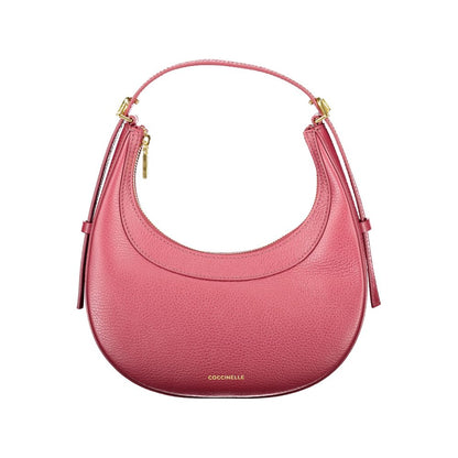 Sac à main en cuir violet Coccinelle