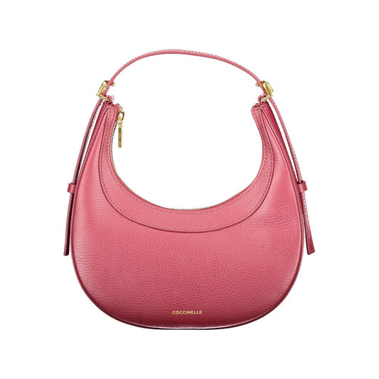 Sac à main en cuir violet Coccinelle
