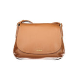 Coccinelle Rebekka Marrone Leather Women Handbag