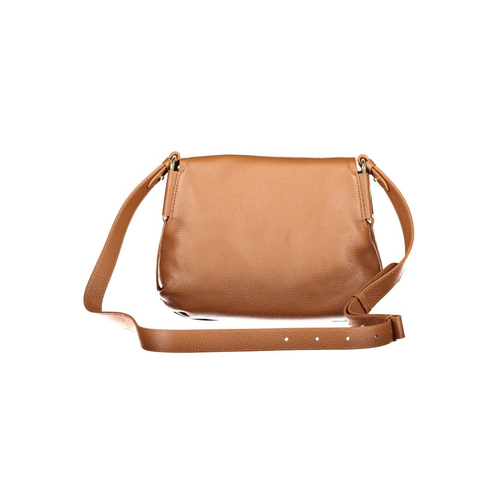 Coccinelle Rebekka Marrone Leather Women Handbag
