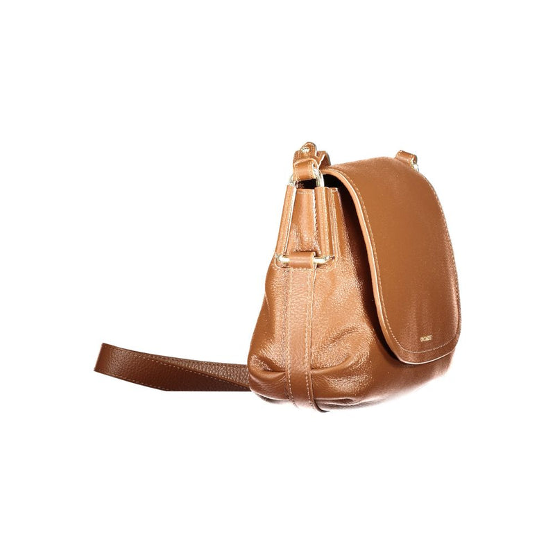 Coccinelle Rebekka Marrone Leather Women Handbag