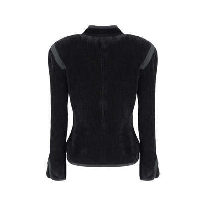 Blazer en soie Giorgio Armani avec boutons décoratifs à tige métallique