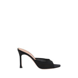 Amina Muaddi Alexa Slipper Sandals - Elegant Stiletto Design