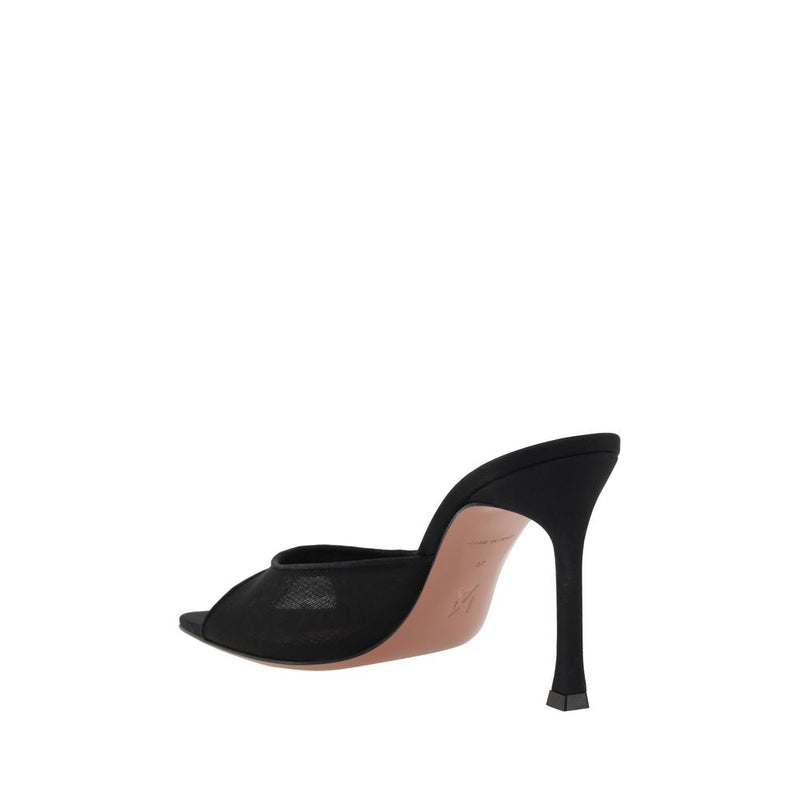 Amina Muaddi Alexa Slipper Sandals - Élégance et Design Chic