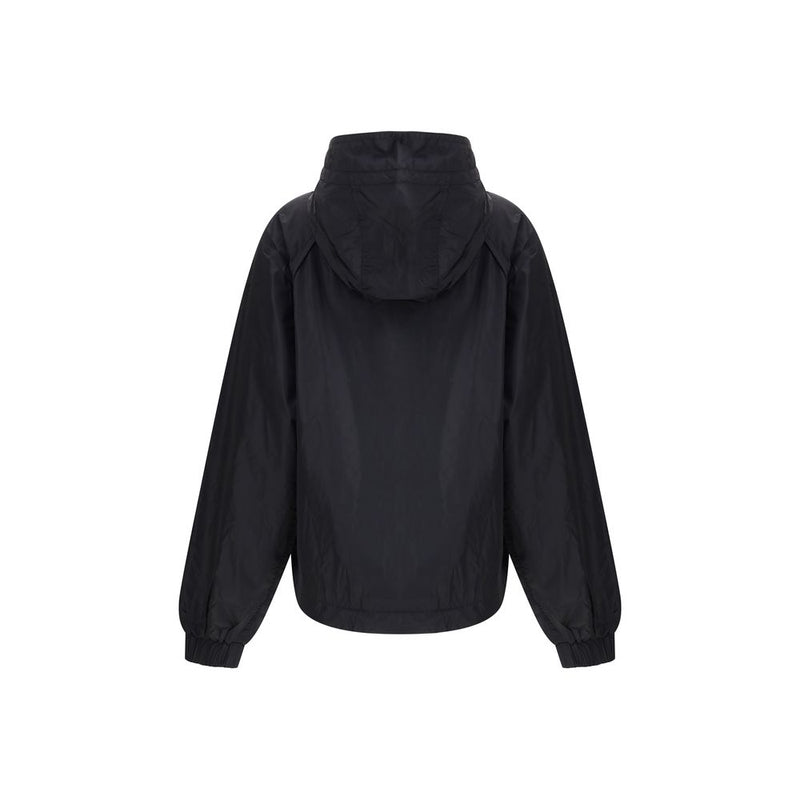 Ganni Recycled Nylon Jacket - Design Sportif Oversize