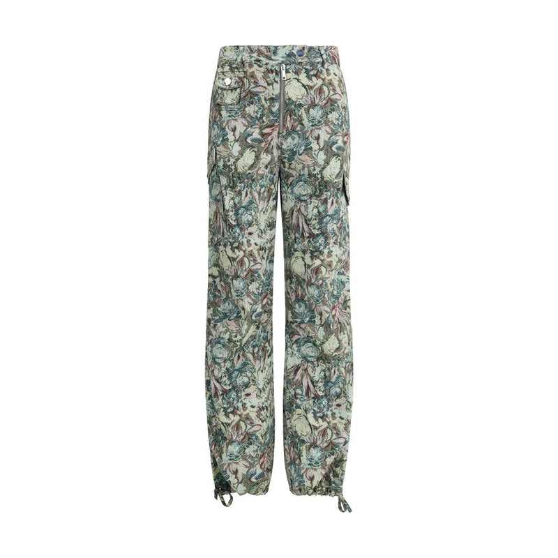 Ganni Multicolor Cotton Casual Pants for Women
