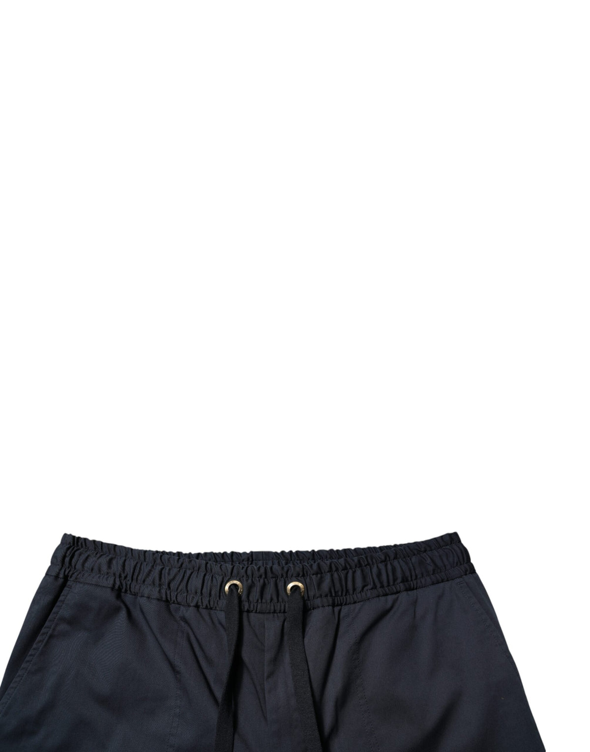 Shorts Bermuda en coton extensible bleu marine pour homme de Dolce &amp; Gabbana