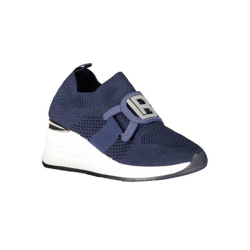 Laura Biagiotti Sneakers Femme Bleu - Élégance et Confort